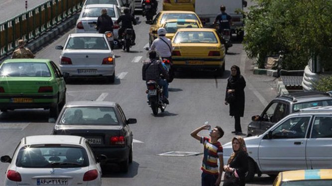 افزایش غلظت آلاینده در هوای تهران