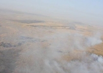 آتش‌ سوزی مجدد بخش عراقی تالاب هورالعظیم