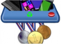 فلزات بازیافتی دستگاه‌های الکترونیک در مدال‌های المپیک