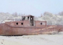 ۹۰ درصد دریاچه آرالِ ازبکستان خشک شده است
