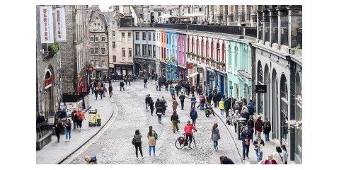 اجرای طرح "خیابان‌های باز" در پایتخت اسکاتلند با هدف مقابله با آلودگی هوا 