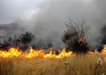 تازیانه آتش بر پیکر خشک مراتع