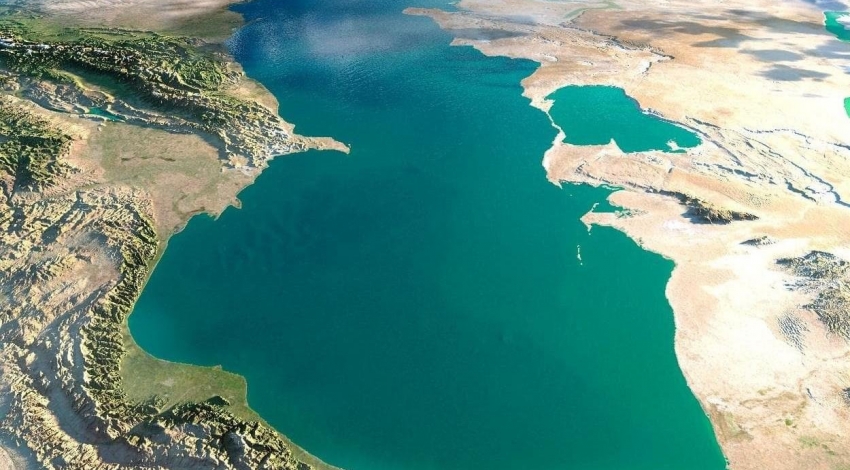 کاهش ۲۴ سانتیمتری آب دریای خزر طی ۲ سال اخیر