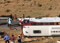  بیانیه خبرنگاران بازمانده از واژگونی اتوبوس