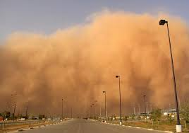 کانون گرد و غبار در جنوب ایران