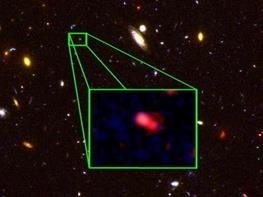 دورترین کهکشان عالم از نگاه تلسکوپ فضایی هابل 