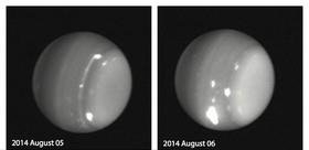 رصد توفان‌های عظیم اورانوس+تصاویر
