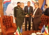 امضا تفاهم نامه سپاه پاسداران و سازمان بنادر  برای  مقابله با آلودگی نفتی در دریا 