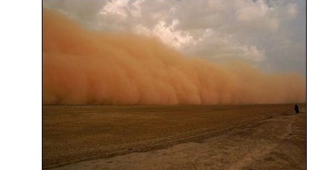 خاورمیانه دومین چشمه بزرگ تولید ریزگرد در جهان است