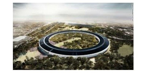 شرکت اپل  با  ساختمان جدیدش  محیط زیست را به فناوری  گره زد