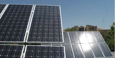 بهره برداری از نیروگاه خورشیدی در یزد