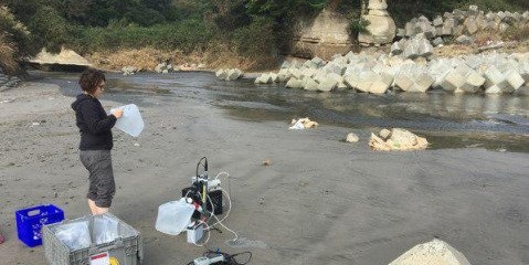 تجمع مواد رادیو اکتیو در شن و ماسه های ساحلی فوکوشیما