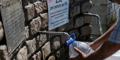 آغاز عملیات مقابله با بحران آب در "کیپ تاون"