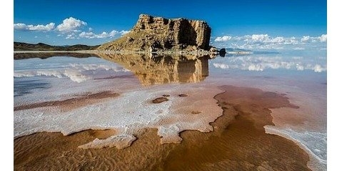 آخرین وضعیت افزایش تراز آب دریاچه ارومیه 