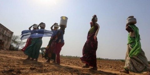 بدترین شرایط کمبود آب در هند