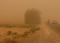 گرد و غبار  سیستان و بلوچستان در یک ماه اخیر