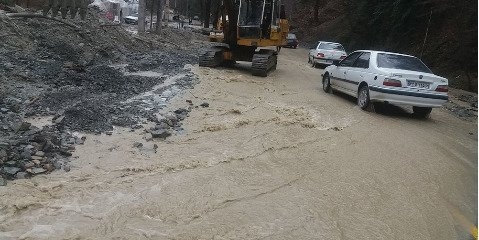 رانش زمین به علت کم شدن پوشش گیاهی در گلستان