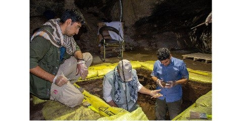 کشف بخشی از جمجمه انسان هوشمند در غار کلدر خرم آباد