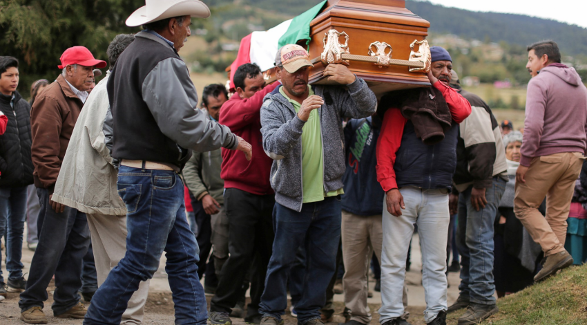 مرگ مشکوک فعال برجسته زیست محیطی در مکزیک