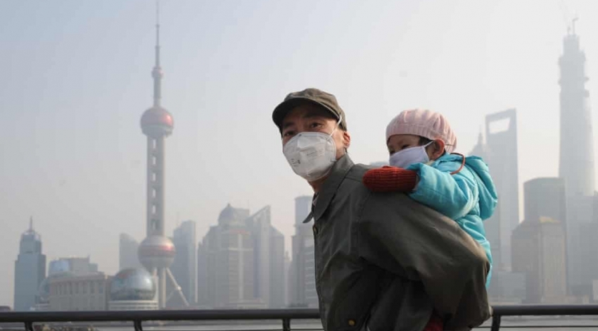 آلودگی هوای چین در حال کاهش است