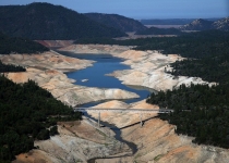 کاهش کم سابقه مخازن آب در کالیفرنیا