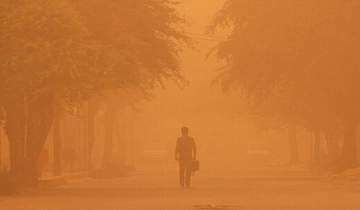 آخرین وضعیت گرد و غبار در شهرهای غربی و جنوبی کشور