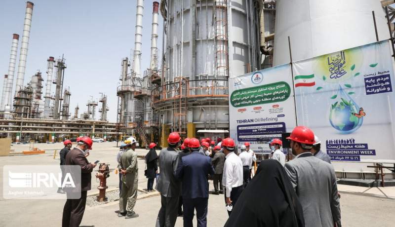 سیستم آنلاین پایش پارامترهای محیط زیستی در پالایشگاه نفت تهران نصب شد