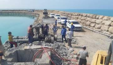 احیای جهادی ۱۸ تأسیسات آب تخریب‌شده در هرمزگان پس از تهاجم موشکی و سایبری دشمن