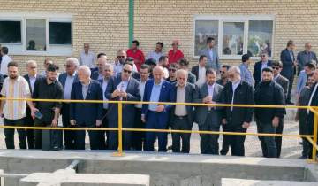 تأمین آب پایدار برای ۳۰۰ هکتار از باغات قصردشت با افتتاح تصفیه‌خانه پیشرفته سبزآب