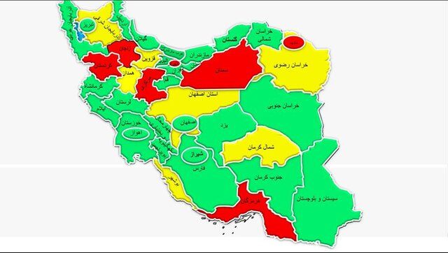 مصرف برق در ۷ استان