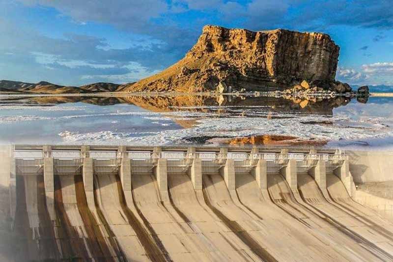 رها سازی آب به دریاچه ارومیه