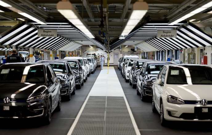 کاهش تقاضا در صنعت خودروسازی در آلمان