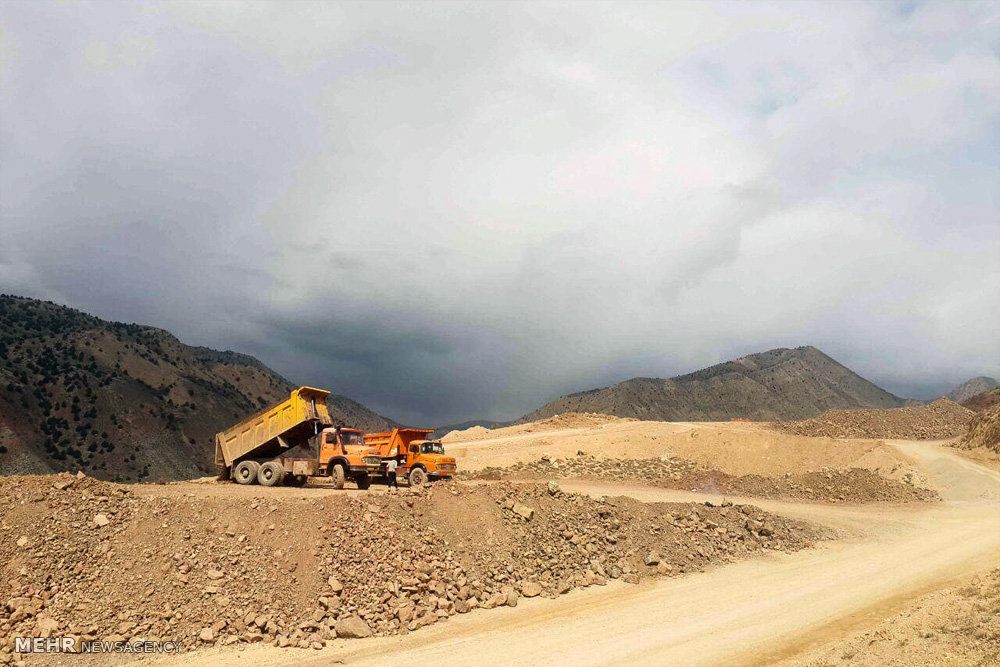 تخریب زیست محیطی معدن بوکیست شاهرود