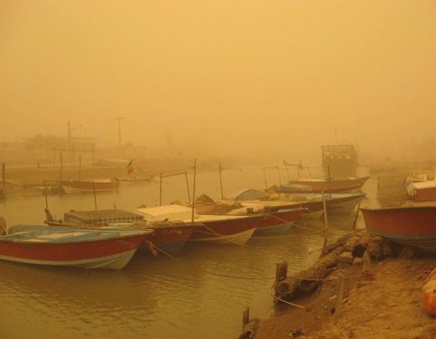گرد و غبار اهواز و خوزستان