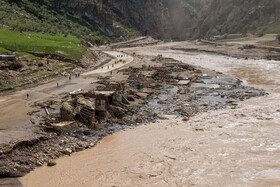 خسارت سیل به محصولات کشاورزی