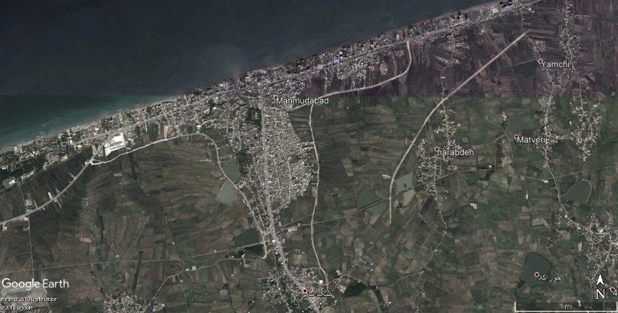 تصاویر ماهواره ای محمودآباد