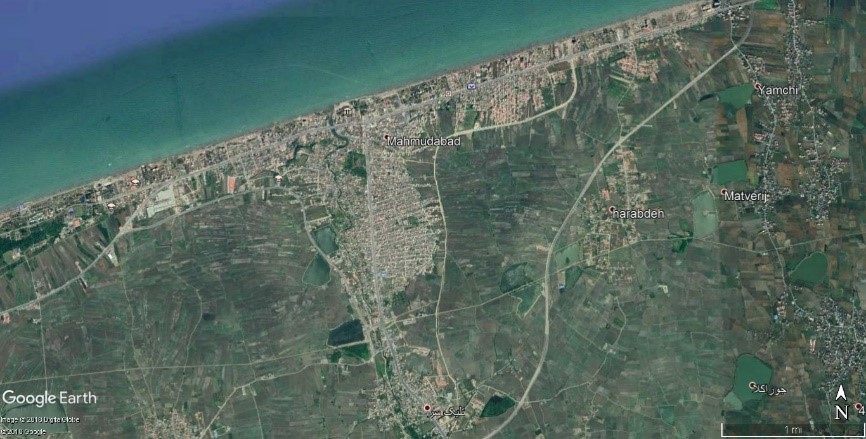 تصاویر ماهواره ای محمودآباد