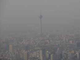 تهران در یک روز آلوده
