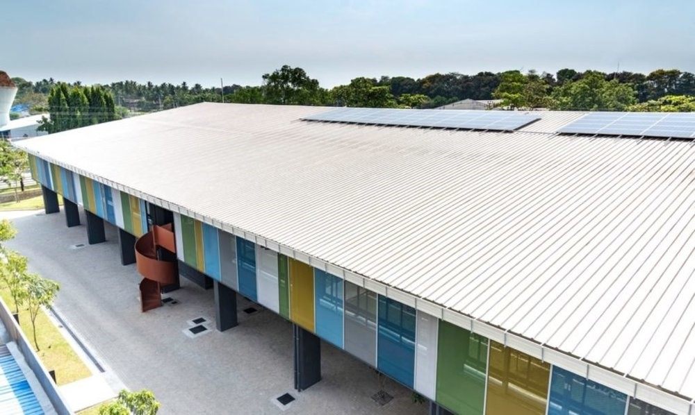 کارخانه خورشیدی بازسازی شده در سریلانکا