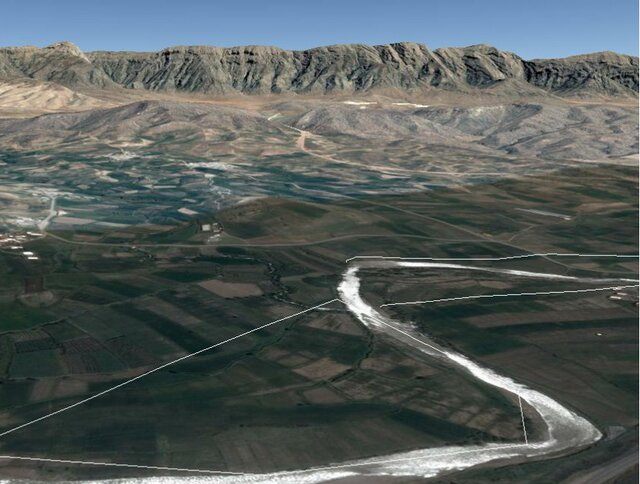 روستای چم دیوان استان لرستان قبل از سیل
