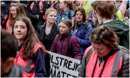 تظاهرات دانش آموزان بلژیکی